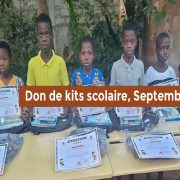 Don de kits scolaires, Septembre 2024
